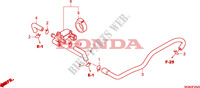 LUCHTINJEKTIE REGELAAR KLEP voor Honda CBF 600 FAIRING ABS 2010