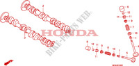 NOKKENAS/KLEP voor Honda CBF 600 FAIRING ABS 34HP 2010