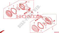 VOOR KNIPPERLICHT(CBF600N/NA) voor Honda CBF 600 NAKED 34HP 2010