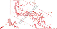 VOOR REMKLAUW(L.) (CBF600SA/NA) voor Honda CBF 600 FAIRING ABS 2010