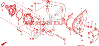 WATERPOMP voor Honda CBF 600 FAIRING ABS 34HP 2010