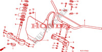 HENDEL PIJP/BOVENSTE BRUG/ STURING STANG(CR500RT ) voor Honda CR 500 1997