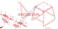 STANDAARD/OPSTAP voor Honda CR 500 1997