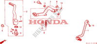 WISSEL PEDAAL/REMPEDAAL/KICKSTARTER ARM voor Honda CR 500 1997