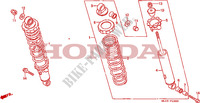 ACHTER KUSSEN voor Honda CB 450 S 1989