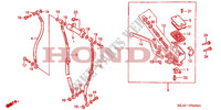 VOOR REM HOOFDCILINDER voor Honda CB 350 S 1986