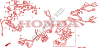 BEDRADINGSBUNDEL (CBR1000FH/FJ/FM) voor Honda HURRICANE 1000 CBR 1988