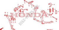 STANDAARD(CBR1000FK) voor Honda CBR 1000 F 1989