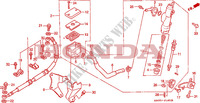 A., REM HOOFD CILINDER(XL600VM/VN/VP/VR) voor Honda TRANSALP 600 34HP 1994