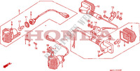 KNIPPERLICHT voor Honda TRANSALP 600 1991