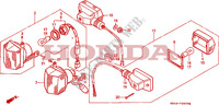 KNIPPERLICHT voor Honda CBR 600 F HURRICANE 1989