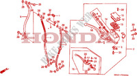 VOORREM HOOFDCILINDER voor Honda CBR 600 F 1990