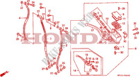 VOORREM HOOFDCILINDER voor Honda CBR 500 F 1990