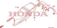 ZITTING/ZITTING KAP voor Honda CBR 500 F 1990