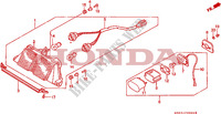ACHTERLICHT voor Honda VFR 400 R3 1991
