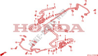 LUCHTZUIGKLEP(1) voor Honda VFR 750 1990