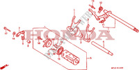 SCHAKELING TROMMEL voor Honda AFRICA TWIN 750 1991