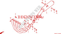 UITLAATDEMPER voor Honda CBR 600 F 1991