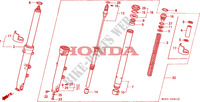 VOOR VORK(2) voor Honda CBR 600 34HP 1996