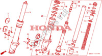 VOOR VORK voor Honda CBR 900 RR 1993