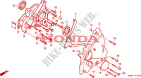 LINKS AFDEKKING voor Honda CB SEVEN FIFTY 750 34HP 2001