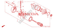 STARTEN MOTOR voor Honda CB SEVEN FIFTY 750 2001