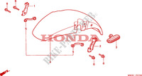 VOOR STROOMLIJNKAP voor Honda SEVEN FIFTY 750 1999
