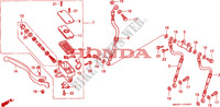 VOORREM HOOFDCILINDER voor Honda SEVEN FIFTY 750 34HP 1999