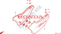 ZIJ AFDEKKING voor Honda CB SEVEN FIFTY 750 2001