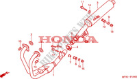 UITLAATDEMPER voor Honda CB 500 S 2001