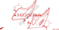 ZIJ AFDEKKING voor Honda CB 500 S 34HP 2002