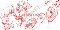 ACHTERLICHT(1) voor Honda VALKYRIE 1500 F6C DELUXE 2001