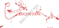 PEDAAL voor Honda VALKYRIE 1500 F6C DELUXE 2001