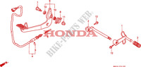 PEDAAL voor Honda VALKYRIE 1500 F6C TOURER 1998