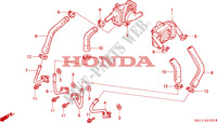 LUCHTZUIGKLEP voor Honda BIG ONE 1000 1993
