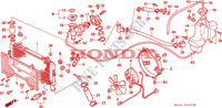 RADIATOR voor Honda CBR 1000 F 1993