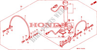 LUCHTDISTRIBUTEUR voor Honda GL 1500 GOLD WING SE 20éme anniversaire 1995