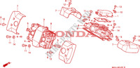 CILINDERKOP AFDEKKING voor Honda SHADOW 750 50HP 1997