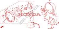 KOPLAMP voor Honda SHADOW 750 1997