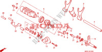 SCHAKELING TROMMEL voor Honda SHADOW 750 34HP 1995