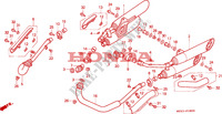 UITLAATDEMPER voor Honda SHADOW 750 1994