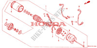 STARTEN MOTOR voor Honda NTV 650 1995