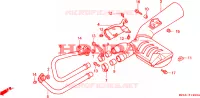 UITLAATDEMPER voor Honda NTV 650 1996