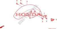 VOOR STROOMLIJNKAP voor Honda NTV 650 1997