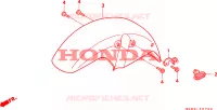VOOR STROOMLIJNKAP voor Honda NTV 650 1996