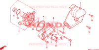 WATERPOMP voor Honda NTV 650 1996