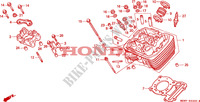 CILINDERKOP(VOOR) voor Honda VLX SHADOW 600 2 TONE 1999