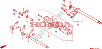 GEARSHAFT DRUM voor Honda SHADOW 600 VLX DELUXE 1997