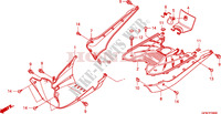 VLOER OPSTAP/ONDER AFDEKKING voor Honda LEAD 110 2012