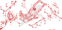 FRAME CHASSIS voor Honda FORZA 250 ABS 2008